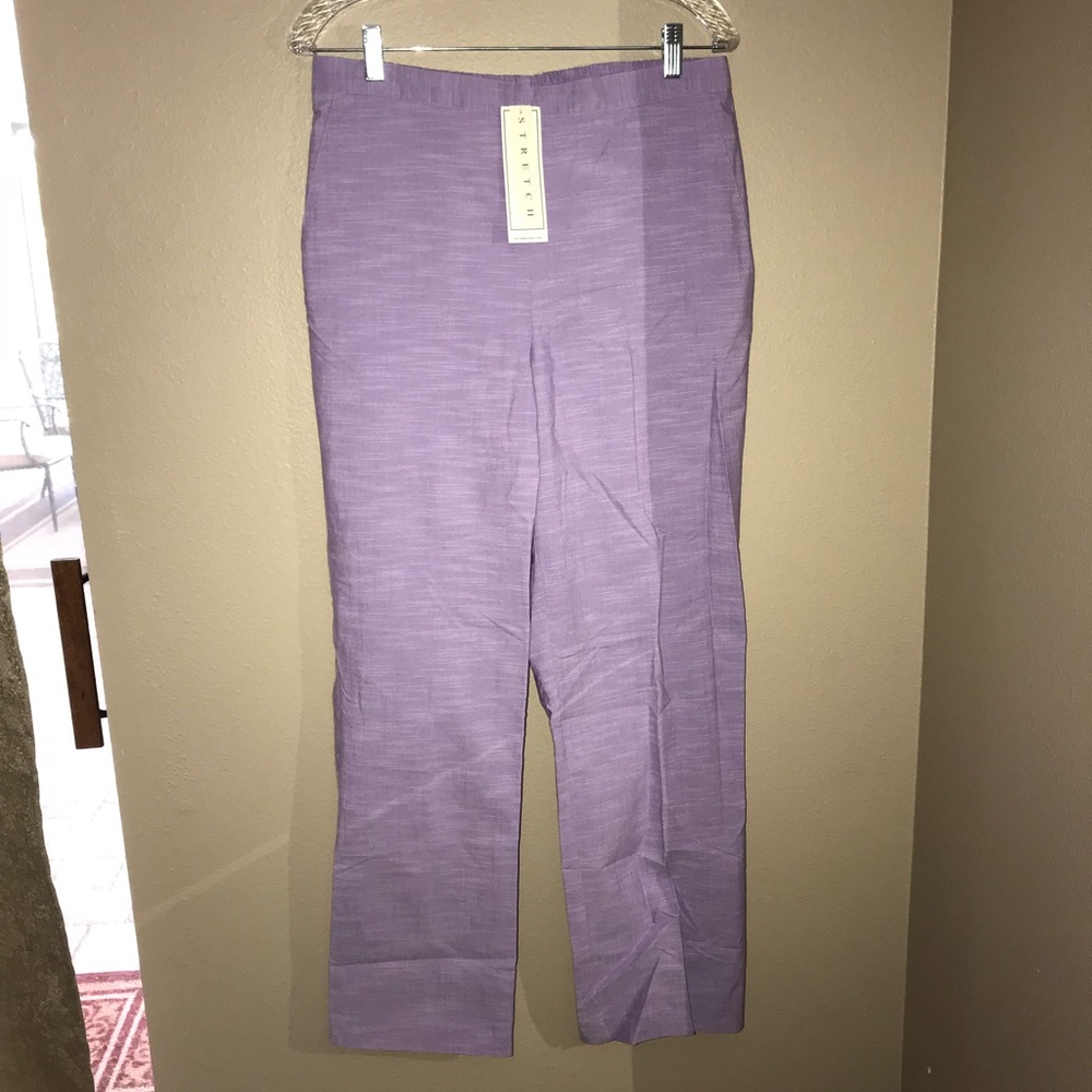 Alfred dunner purple pants